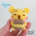 ♥ Amigurumi: Winnie the Pooh Ufufy Keychain