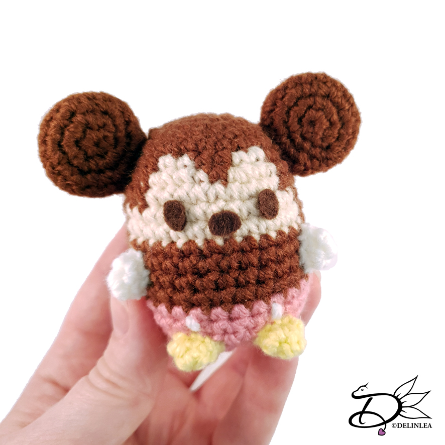 Free crochet mickey hot sale mouse doll pattern