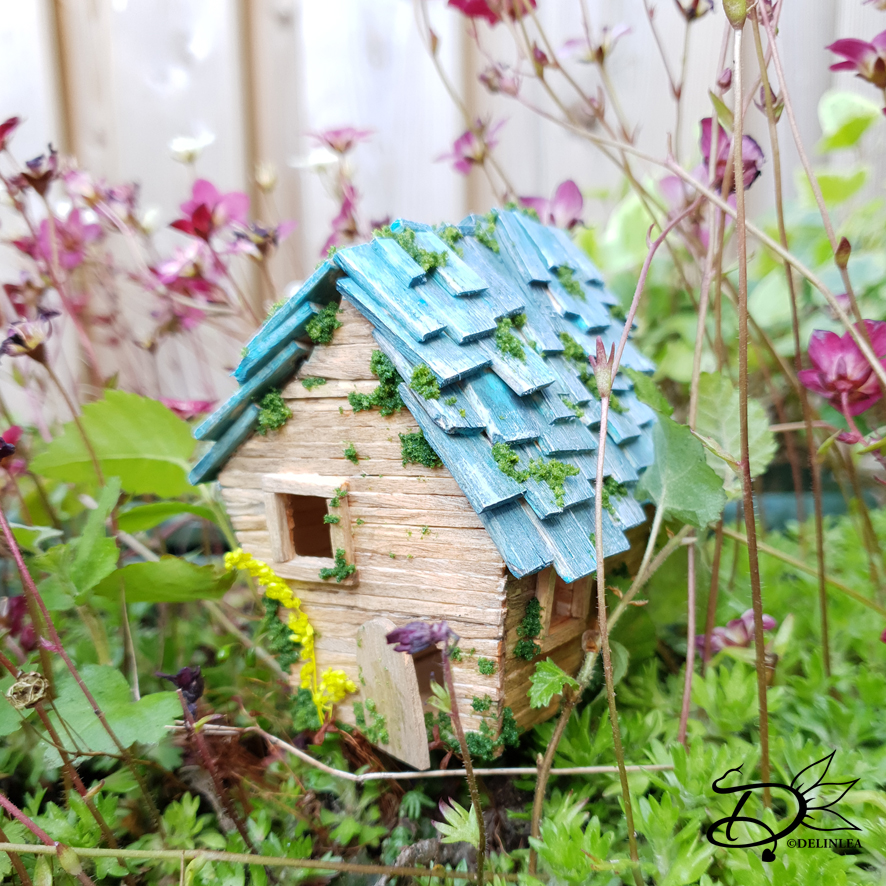 popsicle stick fairy houses