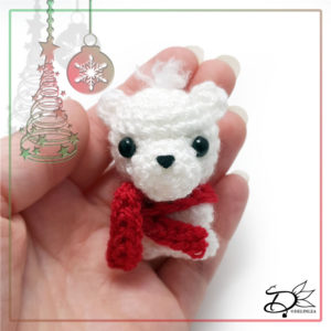 Polar Bear made with Amigurumi