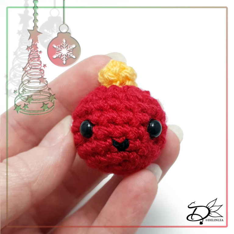 Bauble Made with Amigurumi