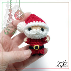 Santa Claus made with Amigurumi