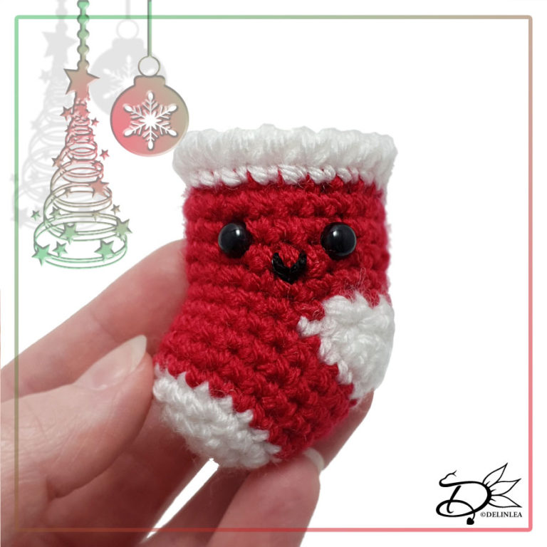 Stocking made with Amigurumi