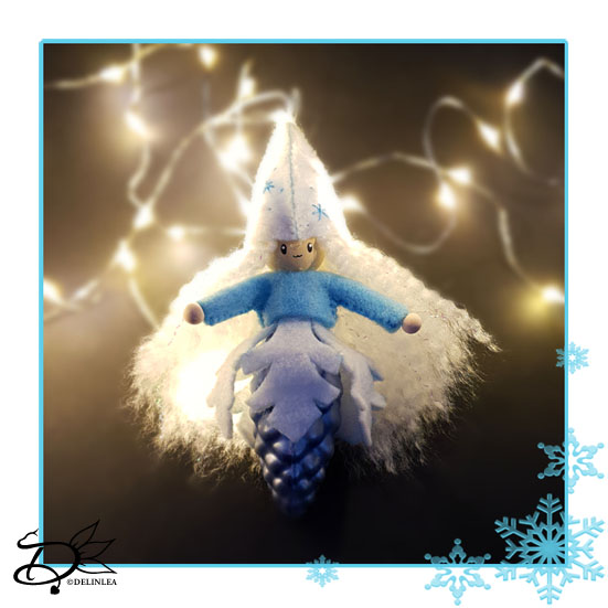 Winter Fairies from Felt