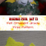 ♥ Day 13; Jirachi Felt Ornament