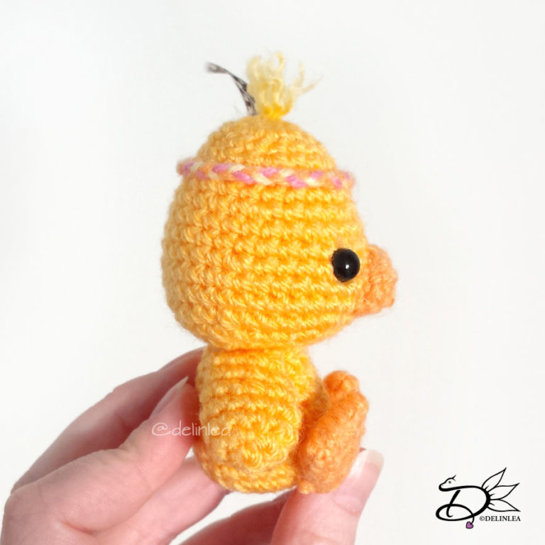 ♥ Free Pattern; Boho Duckling - Delinlea - My little fantasy world