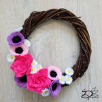 ♥ Spring Wreath from Scratch
